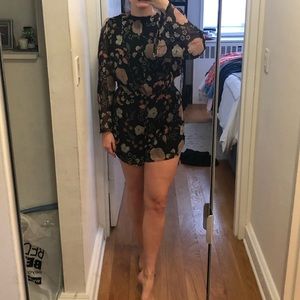 Cute long sleeve romper!